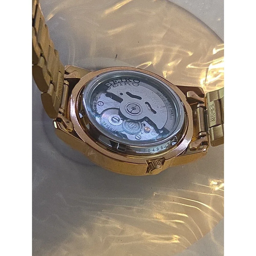 Seiko 5 Sports Gold Men's Watch - SNKL48